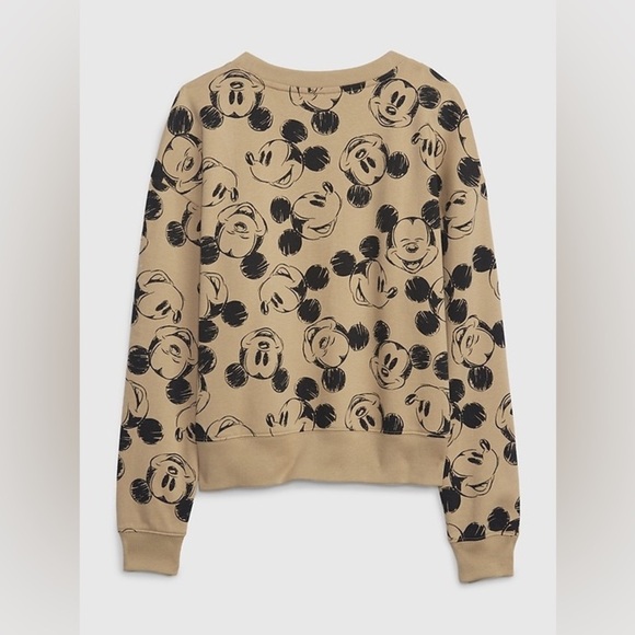 ❤️ Disney gap Tan Mickey Mouse Sweater M - Picture 1 of 11